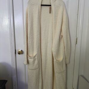 SKIMS Cream Cozy Robe